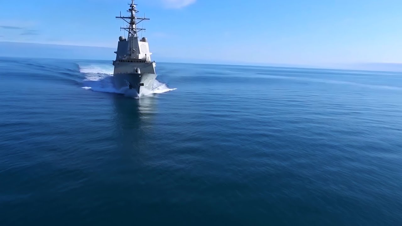 Aegis on the water